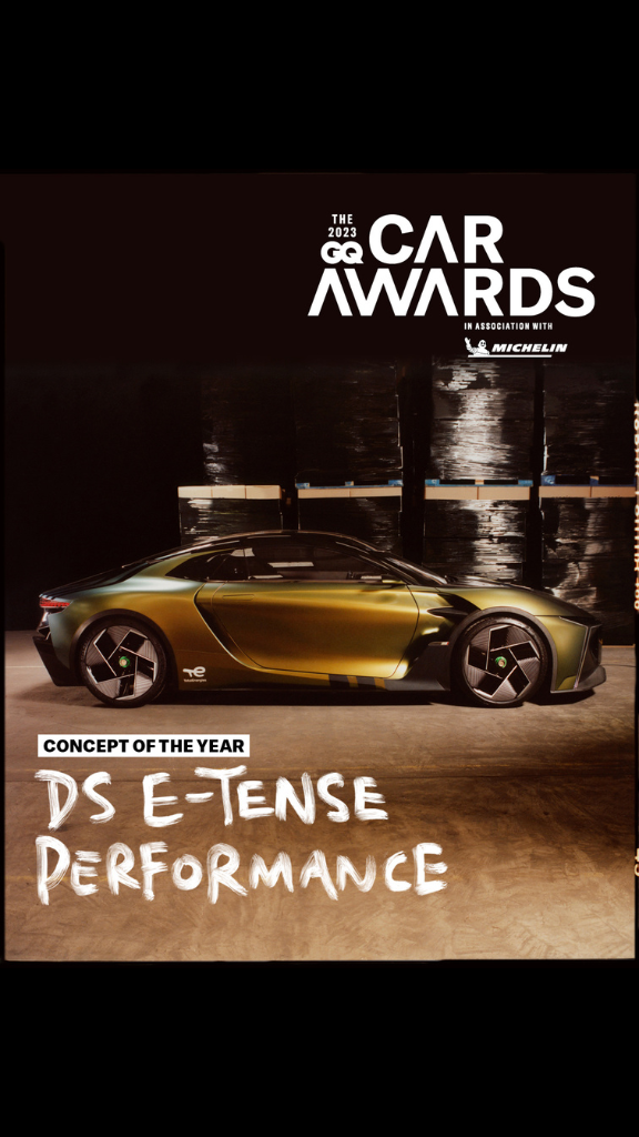 DS E-Tense Performance est le concept de l'année des GQ Awards 2023