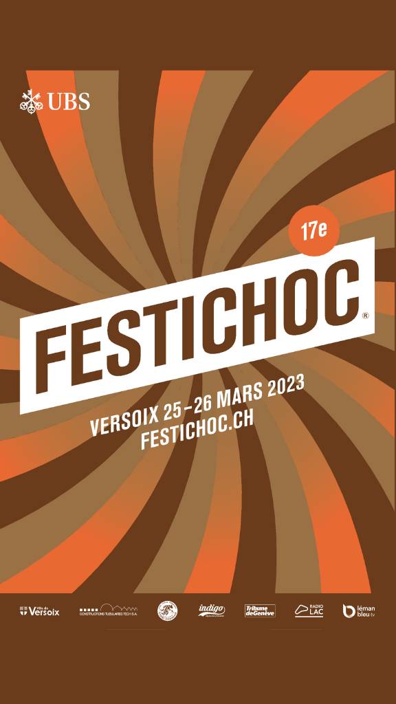 FESTICHOC revient les 25 & 26 mars à Versoix (GE) pour sa 17ème édition