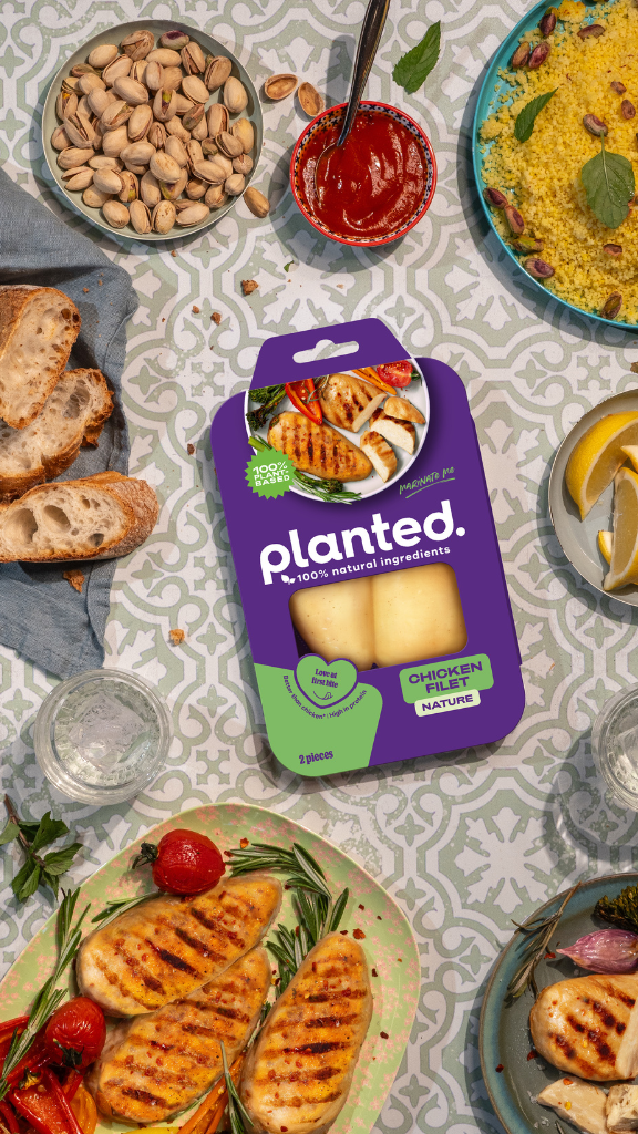 La start-up suisse Planted lance le premier filet de poulet végétal sans additifs