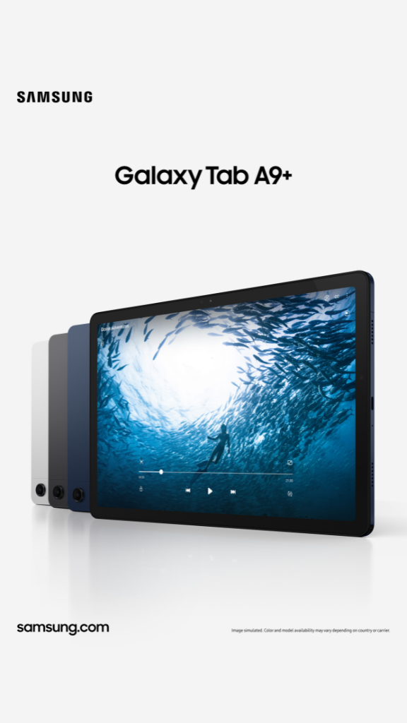 Samsung Galaxy Tab A9 et Galaxy Tab A9+ dispos en Suisse