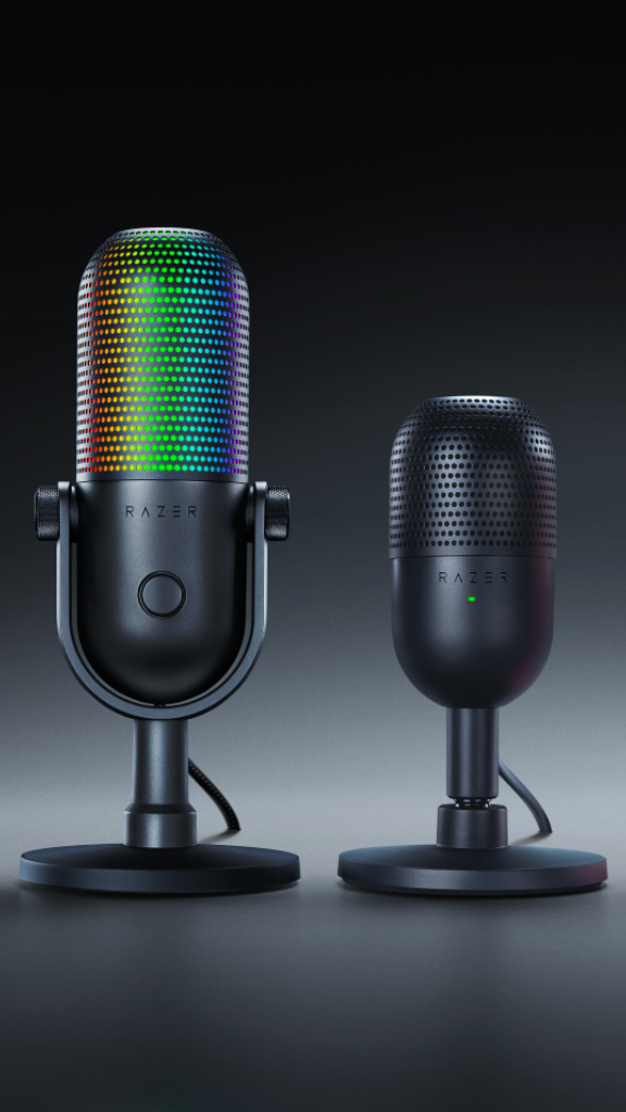 Razer dévoile ses microphones de streaming Seiren V3