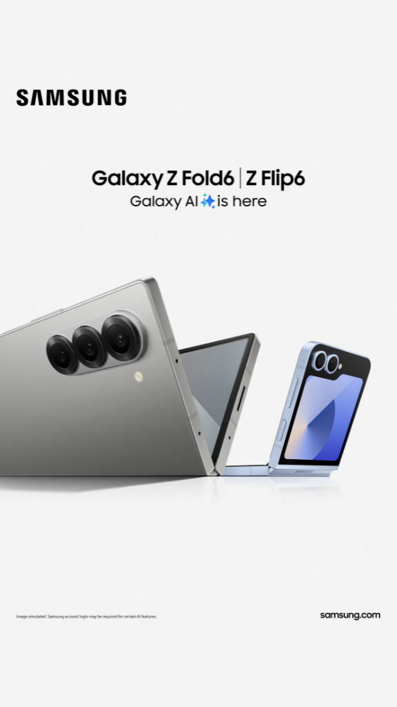 Les nouveaux pliables : Samsung lance les Galaxy Z Fold6 et Z Flip6