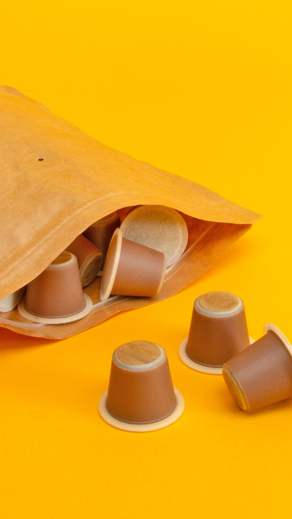 La première capsule de café compostable réellement recyclée