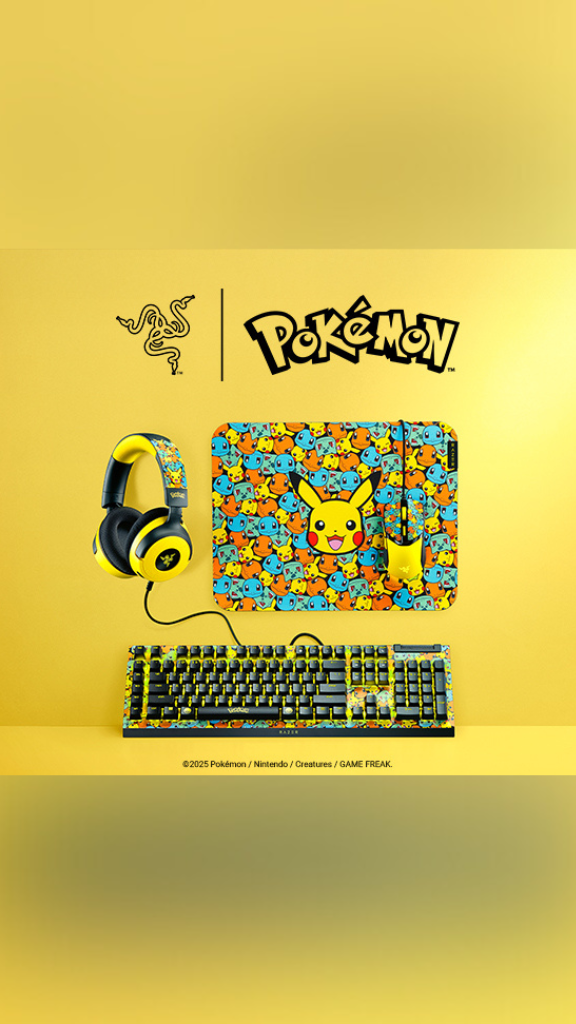 L'attente touche à sa fin : la collection Razer | Pokémon débarque