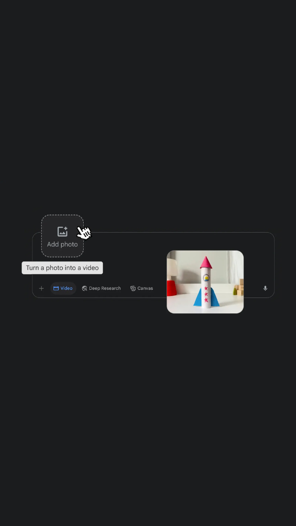 La nouvelle fonctionnalité «Image vers vidéo» de Google Gemini désormais disponible en Suisse