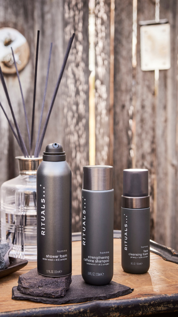 Élevez votre rituel de soin avec la ligne homme de Rituals 