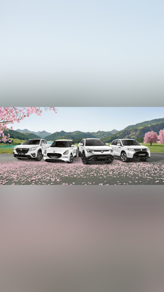 SUZUKI lance les modèles spéciaux SAKURA en édition limitée