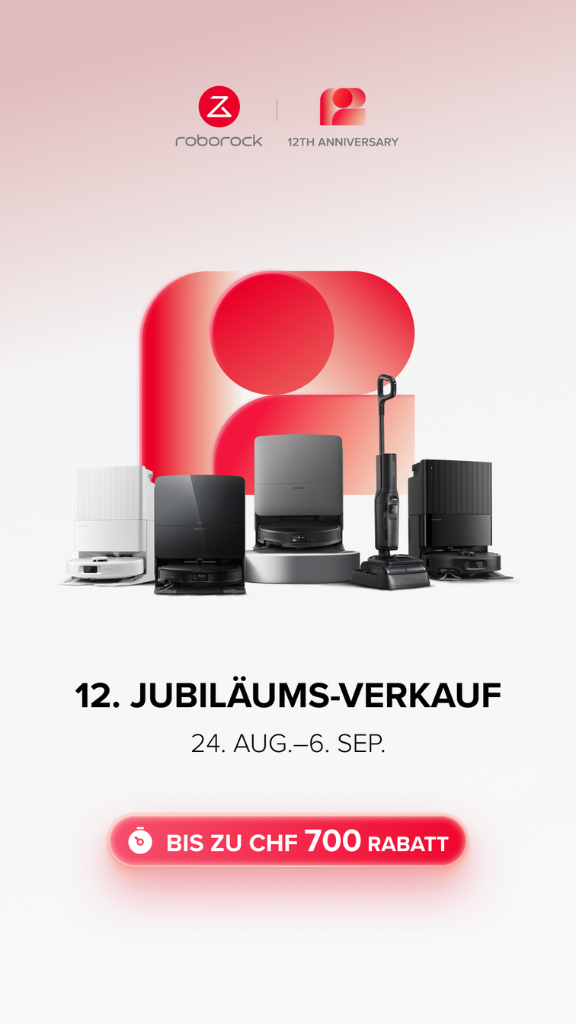 Roborock célèbre son 12ᵉ anniversaire avec jusqu'à 52 % de réduction sur sa boutique en ligne