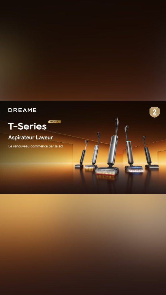 Dreame T Series : la gamme complète est désormais disponible